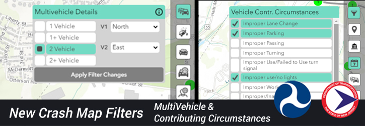 Crash Map Filters